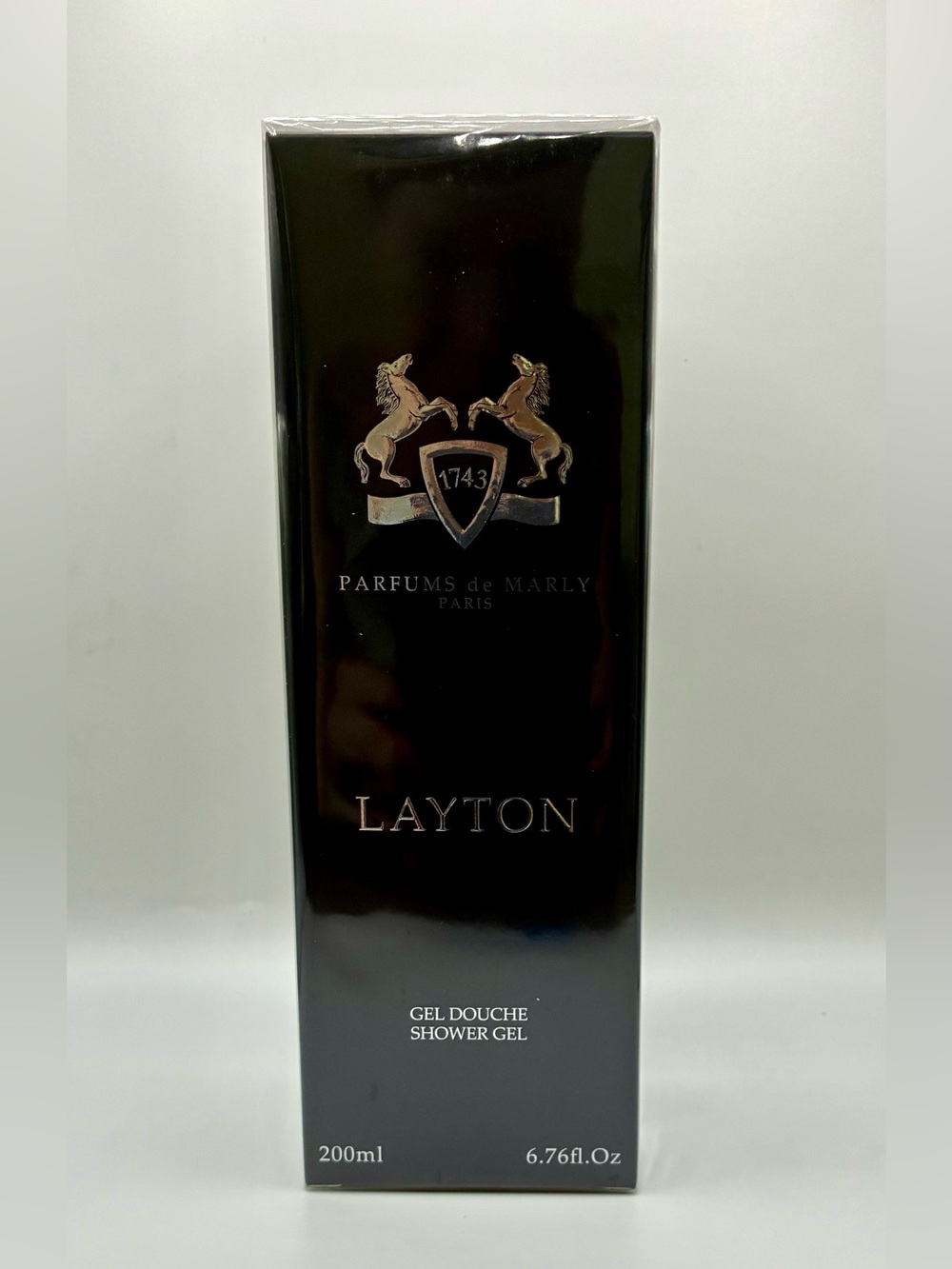 Layton by Parfums de Marly 6.75 oz Shower Gel for Men New In Box PDM.